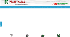 Desktop Screenshot of prayatnaias.com