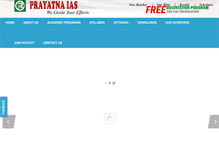 Tablet Screenshot of prayatnaias.com